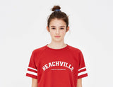 Beach Ville Red T-shirt
